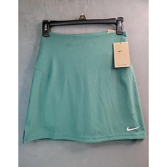 NEW Nike Tour Women's Dri-FIT ADV Golf Skirt Skort $85 Textured Emerald Green XS - Picture 1 of 14